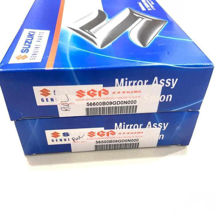 Terbaik SUZUKI KACA SPION SKYWAVE DRAT 14 GAGANG CHROME SEPASANG PNP DRAT HONDA ASLI SGP 100% Terima