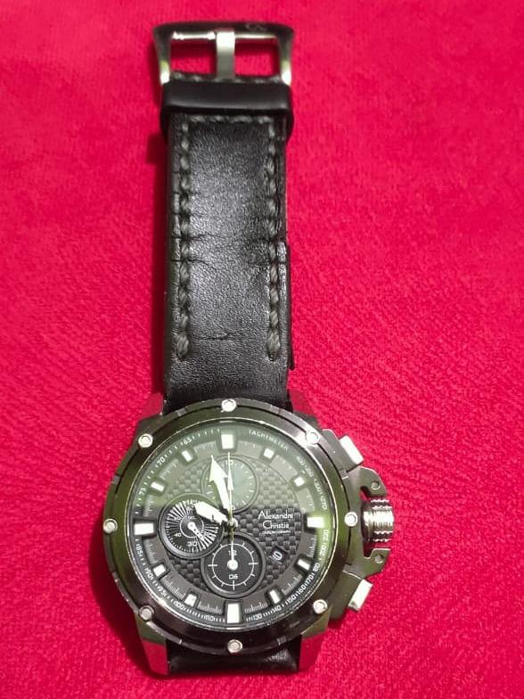 Jam Tangan Pria Alexandre Christie 14/Z416MC Cronograph