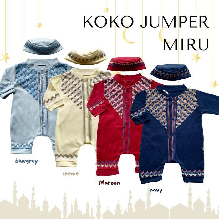 koko jumper miru bayi balita 6 12 bulan