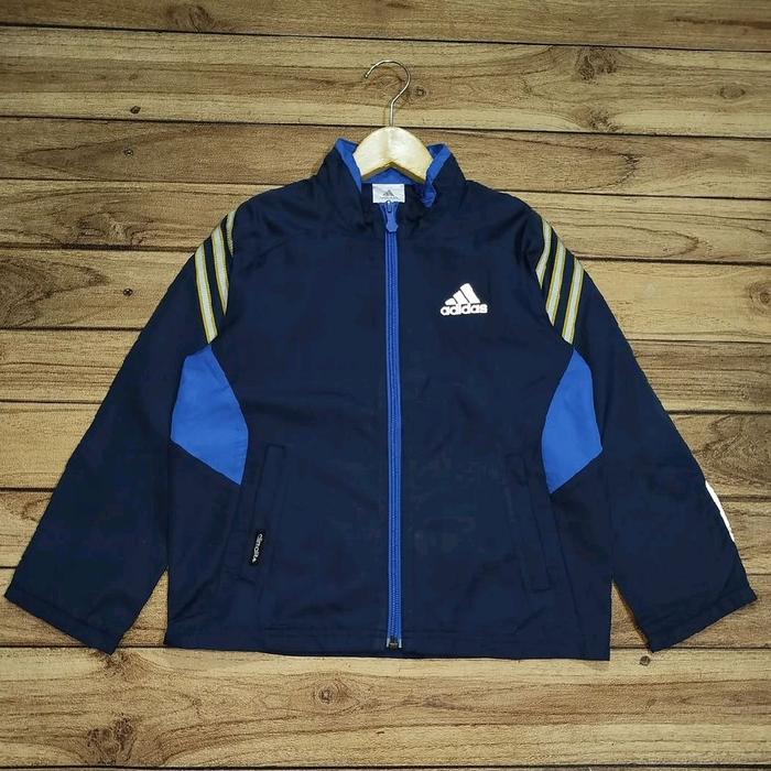 Windbreaker Jaket Adidas Climalite kids size tag 120( 5-6 tahun)