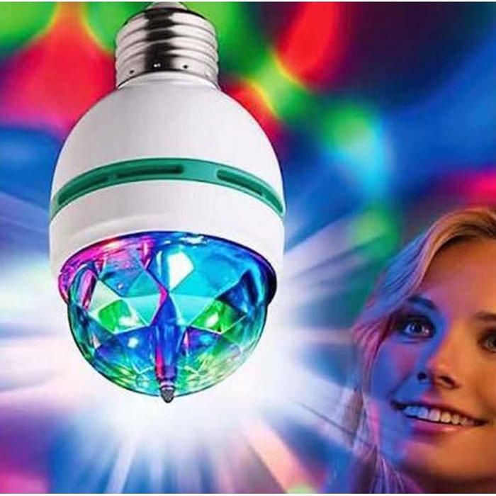 Lampu Disko / LED Full Color Rotating Lamp Lampu Disco Lampu Disko Lampu Disco Putar Lampu Disco LED