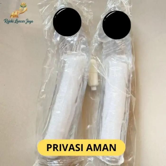 Funira Kdmm Timun Soft Silikone Bening Condom Extentiton Pria Ujung Getar