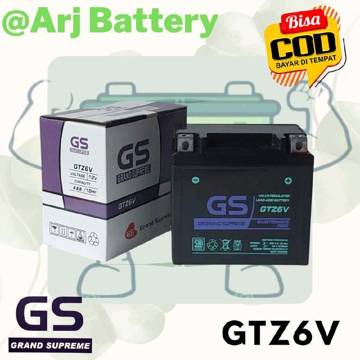 Aki Motor Honda Vario 125, CBR150, PCX150, GTZ6V MF Accu Kering