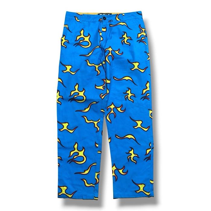 Golf Wang Flame Pants Cherry Bomb The Tyler The Creator Long Pants