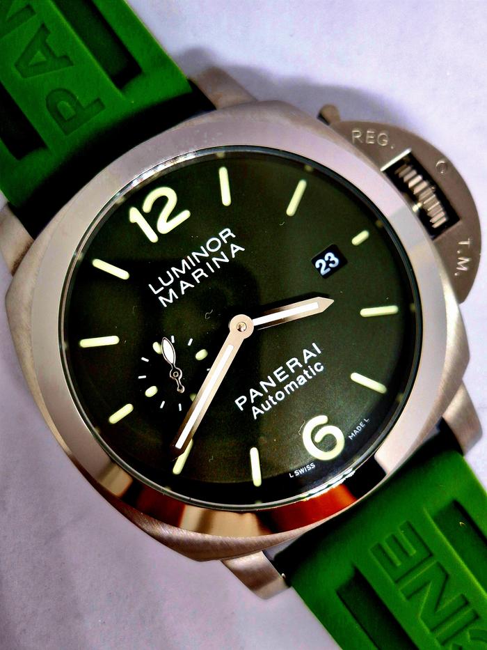 Jam Tangan Fashion PAN Luminor Marina (PAM 01356) Movement Mechanical #20