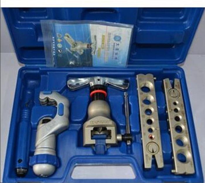 Copper tube flaring cutting tool kit,pipe flaring tool set WK-806FT