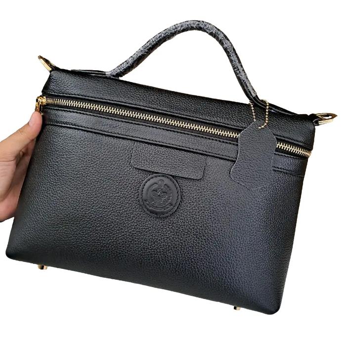Pouch Persit Tas persit Bahan Kulit Asli Tas Selempang Wanita