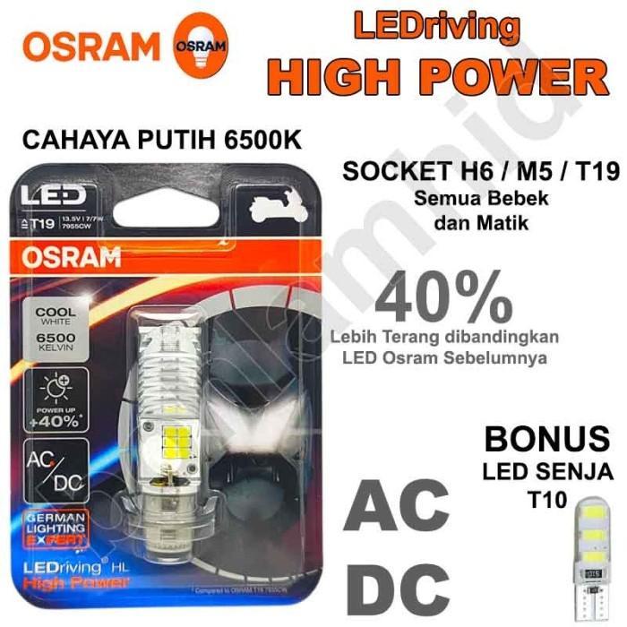 Lampu Motor LED OSRAM Honda Beat ESP FI (putih) RZ1 Grs 6bln