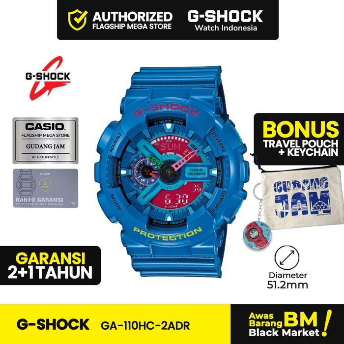 G-Shock GA-110HC-2ADR | Jam Tangan Pria | Analog Digital | Anti Air | Original | Casio G-Shock Watch