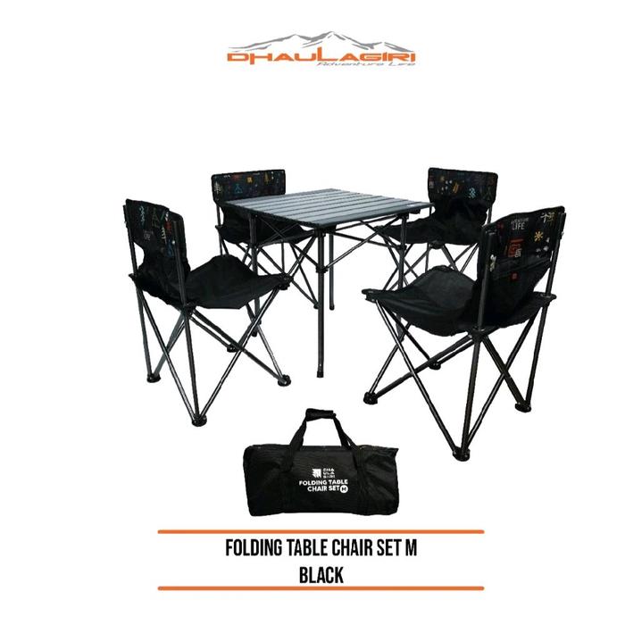 DHAULAGIRI FOLDING TABLE AND CHAIR SET M
