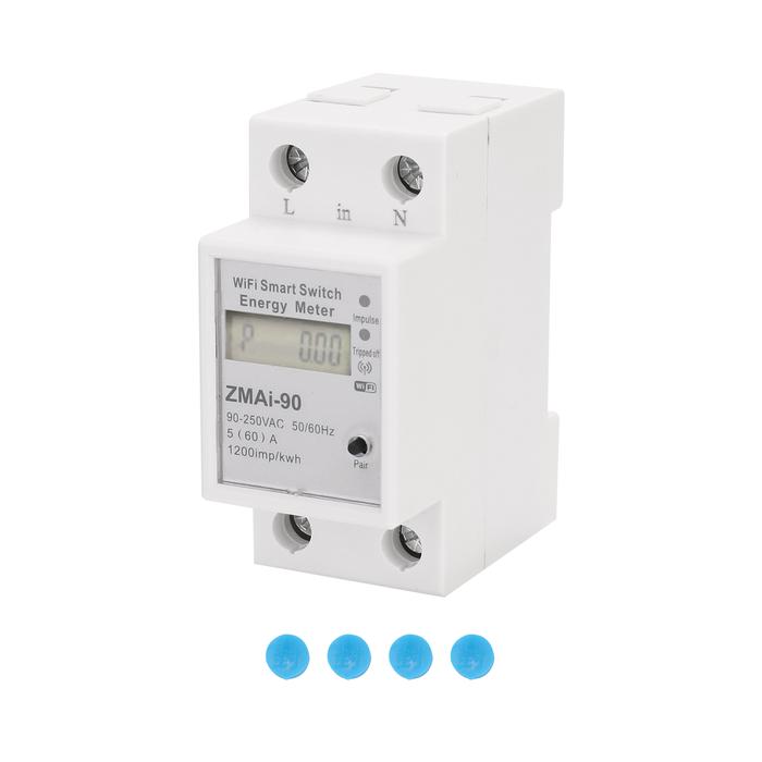 Wifi Intelligent Energy Meter Power Consumption Kwh Meter Single