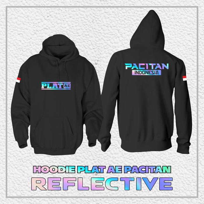 Hoodie Jaket PLAT AE PACITAN "REFLEKTIF MENYALA" || Jaket PLAT AE PACITAN