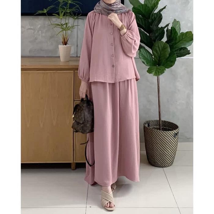 MAHARA - Baju set wanita - HANARA - Setelan rok