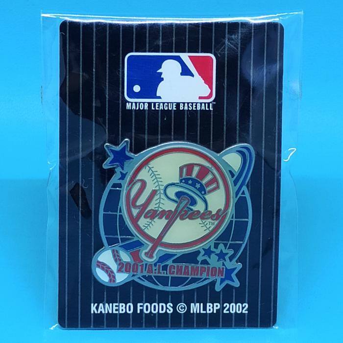 Terbaru Pin Enamel Mlb New York Yankees Champions (Black Pack) Baseball