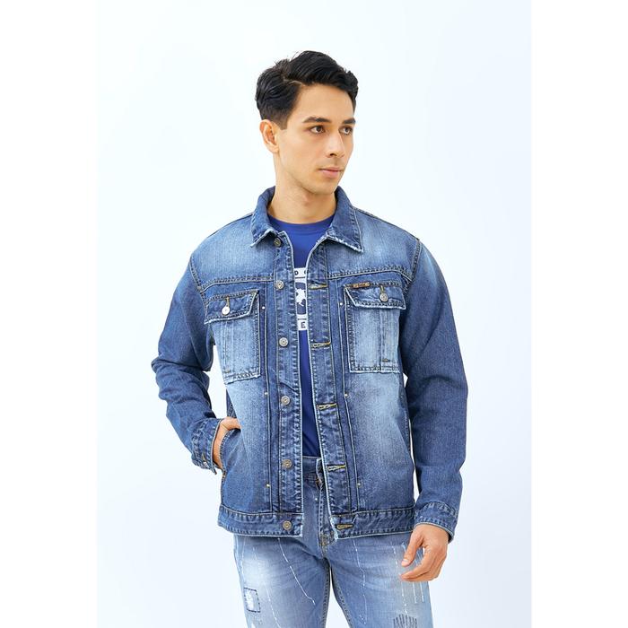 new lois jaket lengan panjang denim mjf142op