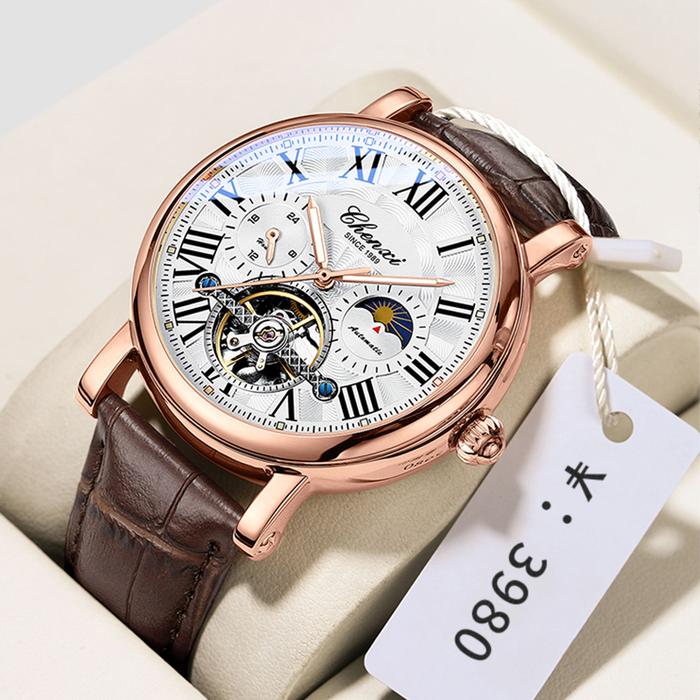 Jam tangan pria automatic antik anti air luxury original fashion sport fashion watch bisnis casual p
