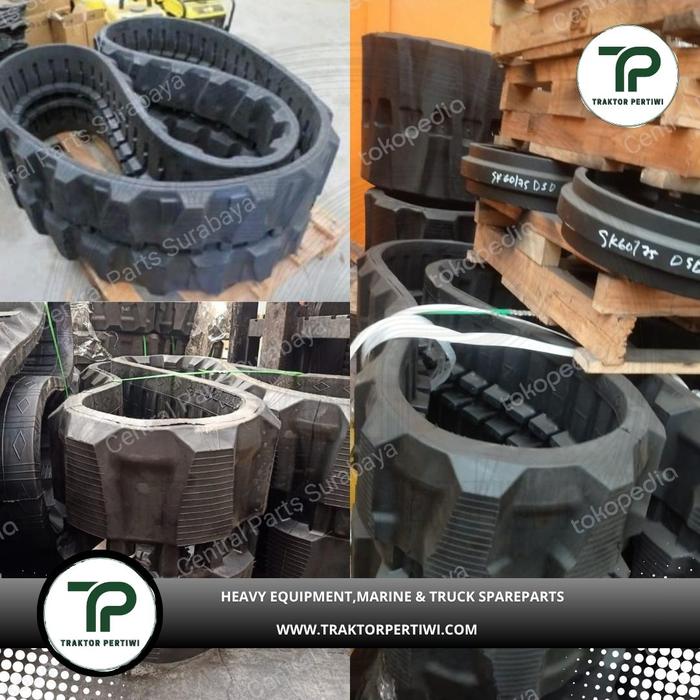 Track Karet / Rubber Excavator Komatsu PC 40
