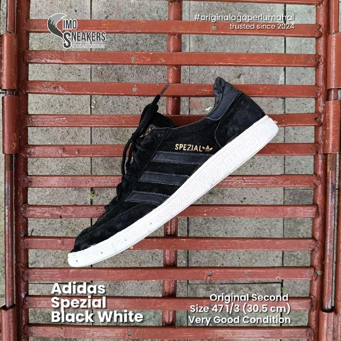 Adidas Spezial Hitam Putih Sepatu Sneakers Original
