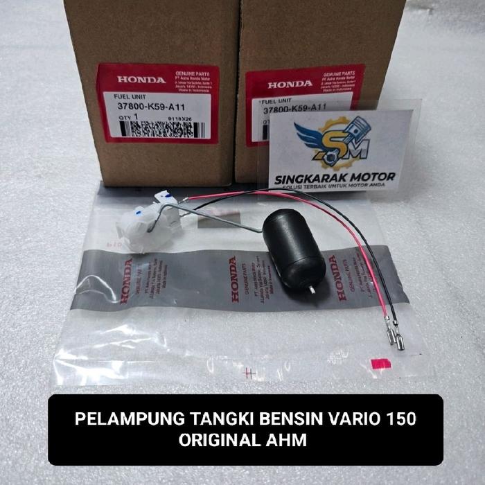 PELAMPUNG TANGKI BENSIN FUEL UNIT HONDA VARIO 150 ESP HONDA ORIGINAL AHM 37800K59A11