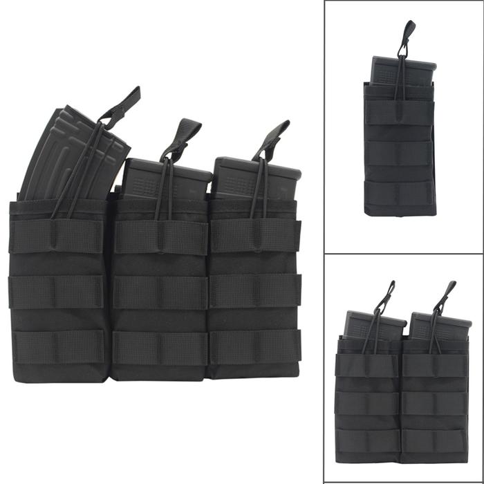 High Quality Tactical M4 M16 AK Nylon Magazine Pouch Military Airsoft