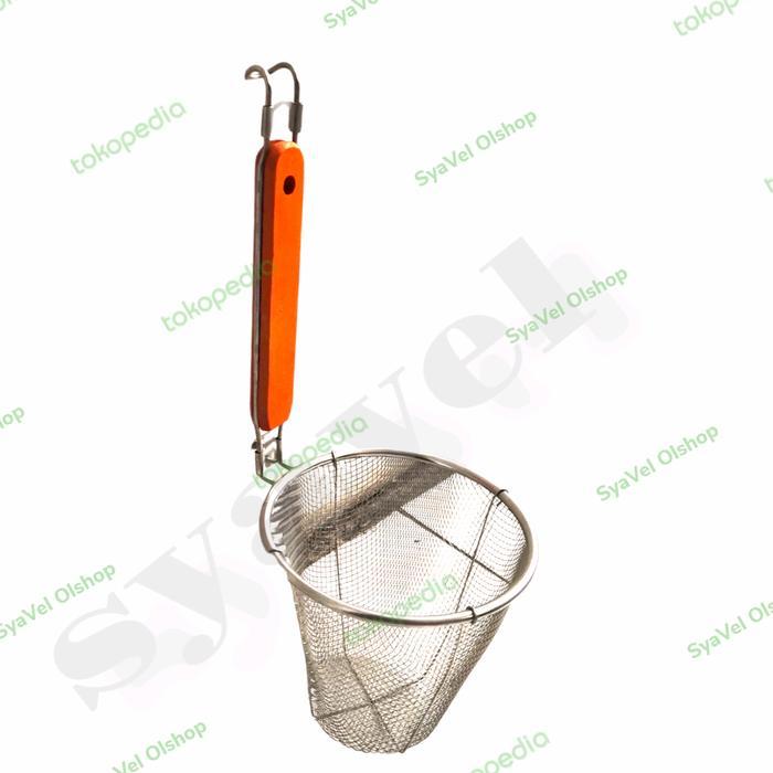 kocokan mie ayam stainless/saringan mie kocok stainless steel/saringan