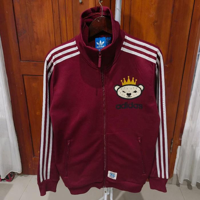 jaket adidas 3stripes anniversary 25th x nigo bear
