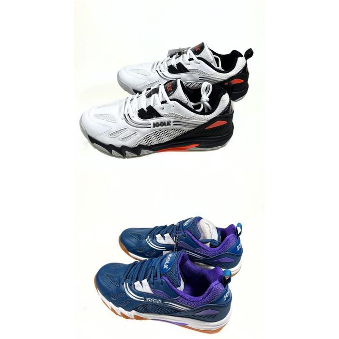 SEPATU JOOLA/ SEPATU TENNIS MEJA/BADMINTON/ VOLI WARNA UNGU PUTIH HITAM ORIGINAL