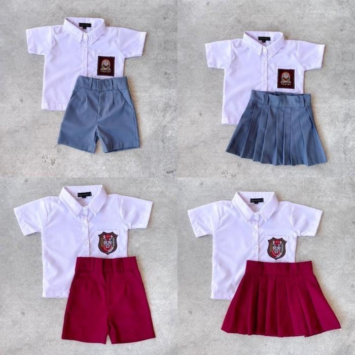 BISA CEODE BAJU SERAGAM SD SMA BAYI BATITA BALITA ANAK LAKI-LAKI PEREMPUAN KECIL