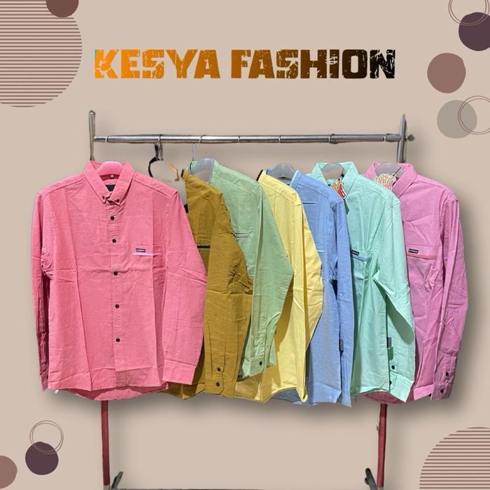 Dagger.Inv Kemeja Koko Casual Panjang limited edition staylish + premium untuk pria dengan bahan kat