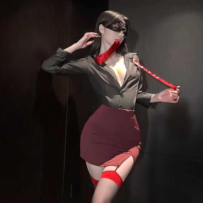 2026 New Women y Office Lady Cosplay Costumes Erotic Lingerie Hip Wrap Skirt Secretary Roleplay Unif
