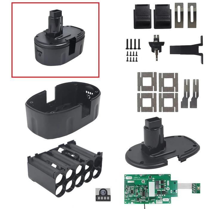 DC9096 Battery Case PCB Charging Protection Circuit Board Shell Box