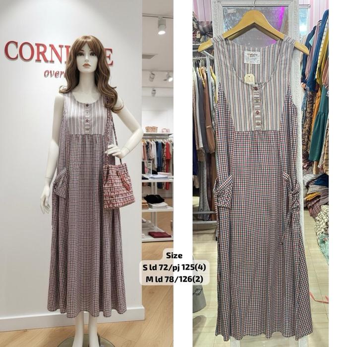 Overall Corniche bahan katun Original Corniche