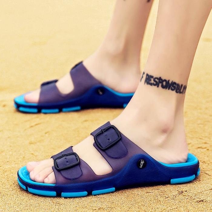 【ASIN】✨✨✨11.11 Sandal Kasual Pria Sandal Consina Sandal Pria Cowok Trendi Ashion Jepang Tidak Licin 