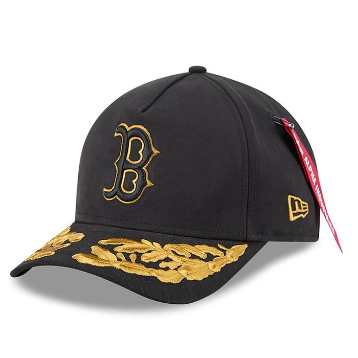 Alpha Industries X New York cap New era 940 caps iconic Black military alpha industries colorway ret