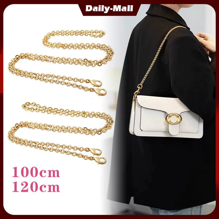 120 Cm Rantai Tas Selempang Anti Karat / Tali Rantai Tas Selempang / Gantungan Tas Rantai