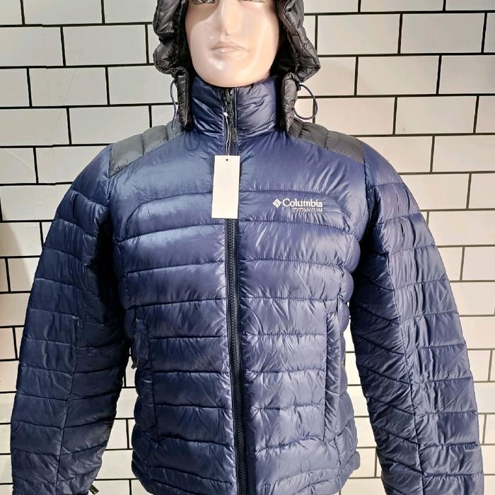 Jaket Bulang Columbia titanium
