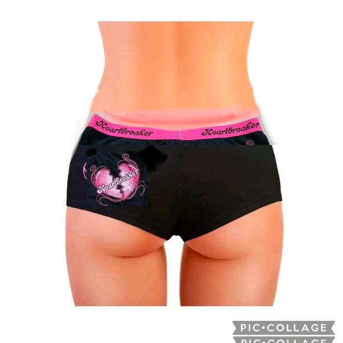 Boxer Boyshort Cd Wanita Cotton Polos Logo Branded