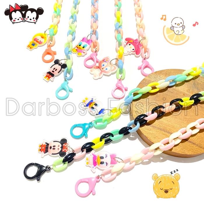 Tali Kalung Masker / Lanyard Masker / Kalung Masker anak / strap masker karakter lucu / Konektor Mas
