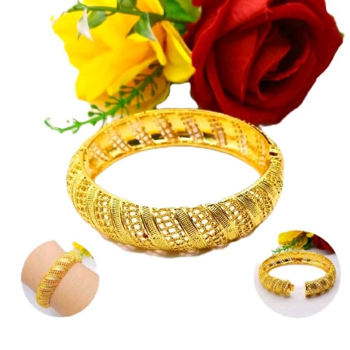 Gelang tangan keroncong besar Gelang tangan dewasa Titanium bracelets