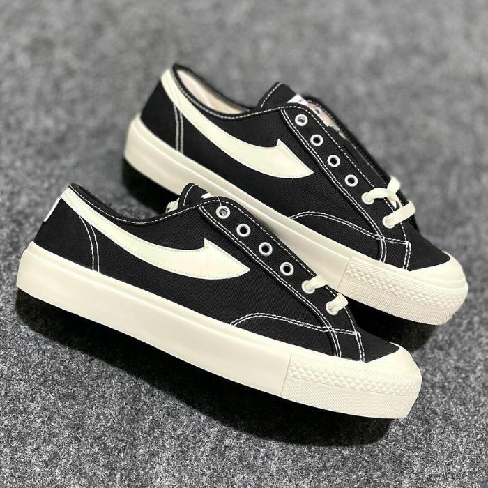 [FREE KAOS KAKI] SEPATU COMPAS ORINAL 100%|COMPASS RETROGRADE BLACK WHITE/WHITE BLUE/DOUBLE BLCAK/CR
