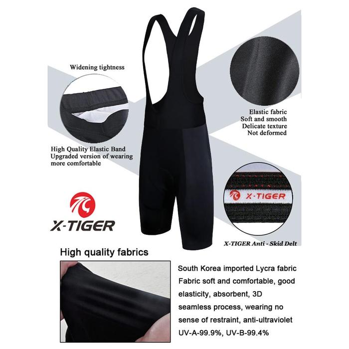 Cycling Bibs Shorts Mountain Bike Breathable Gel Pd Bike Tights