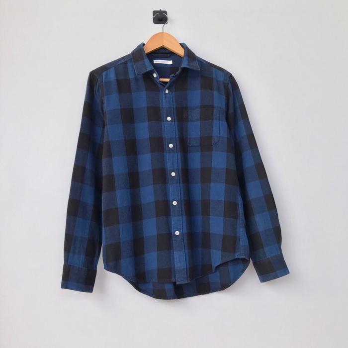 S Kemeja Flanel BROWNY Motif Kotak