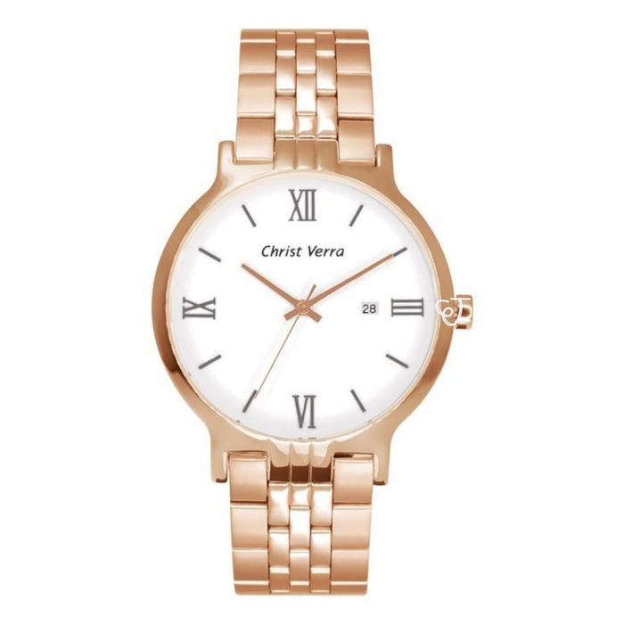 Jam tangan pria Christ verra CV 71106G-15 SLV