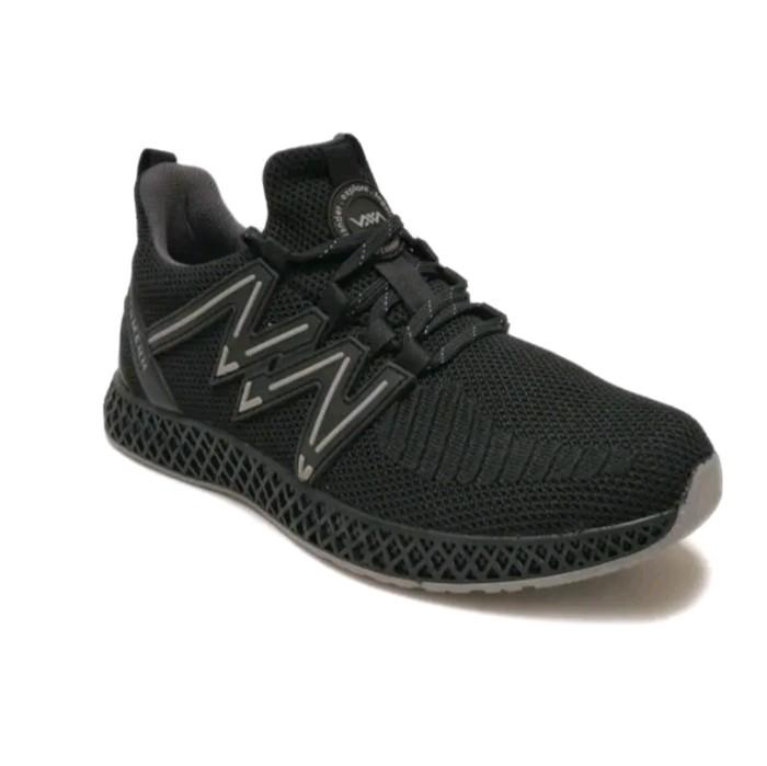 sepatu sneaker WEIDENMANN matrix 01 hitam dan navy sepatu WEIDENMANN Original Casual Shoes