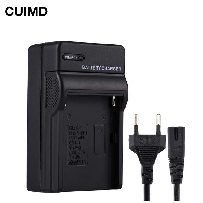NP-F970 Battery Charger For Sony NP-FM500H NP-FM70 NP-FM90 BC-VM50