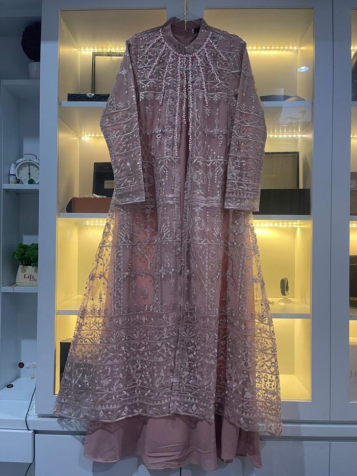 DRESS BIANCA // DRESS PESTA // DRESS SERAHGAMAN PESTA gamis alika design 2025