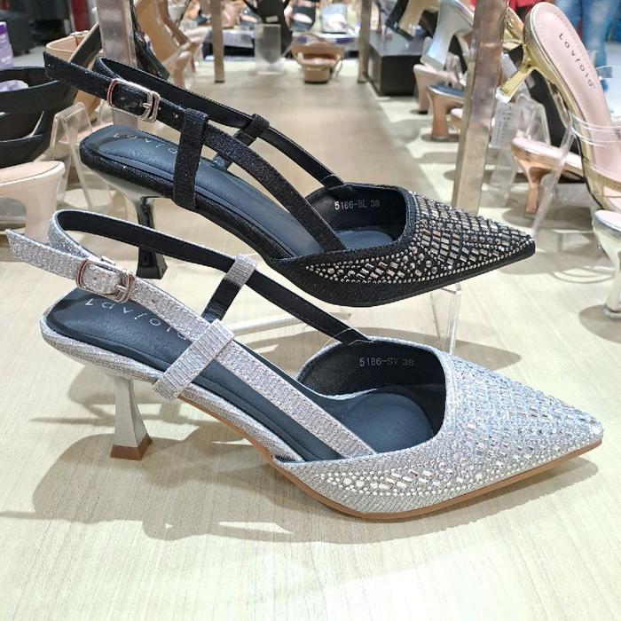 sepatu pesta wanita laviola Heels Shoes