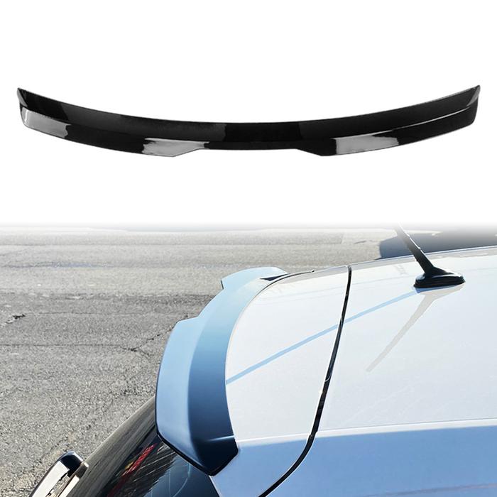 Car Rear Roof Spoiler Window Wing Trim For VW Polo 2019