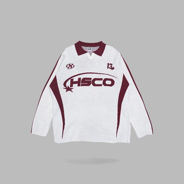 HSCO Oversized Knitwear Sweater / Sweater Rajut- Plads / Lengan Panjang