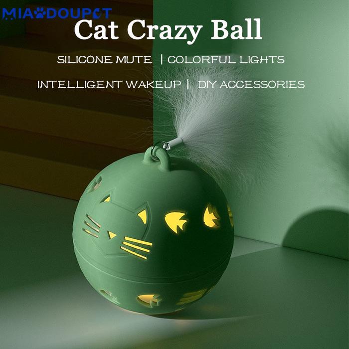 MIAODOUPET Cat Toys Intere Crazy Btere Cat Toy